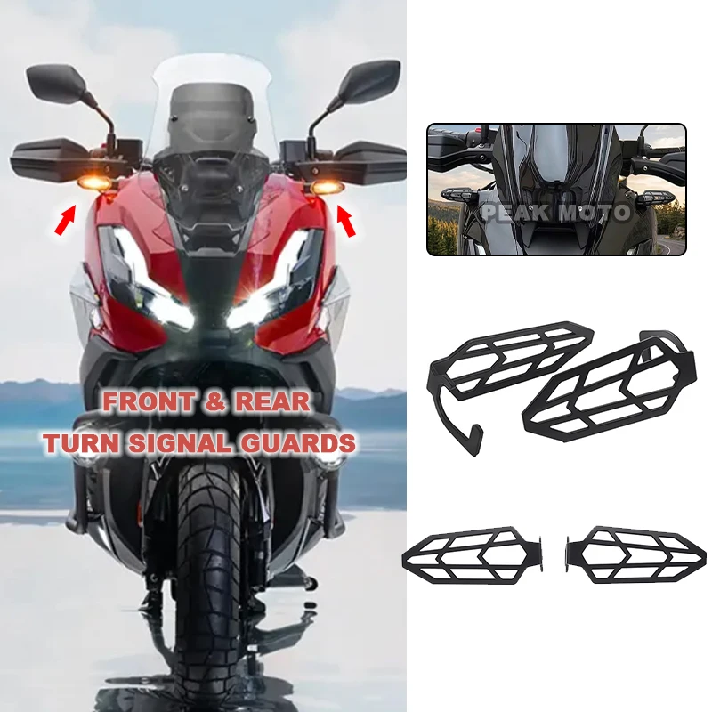 

For Honda ADV350 ADV150 ADV160 X-ADV750 adv350 adv150 adv160 xadv750 Motorcycle Turn Signal Light Protection Shield Guard Cover
