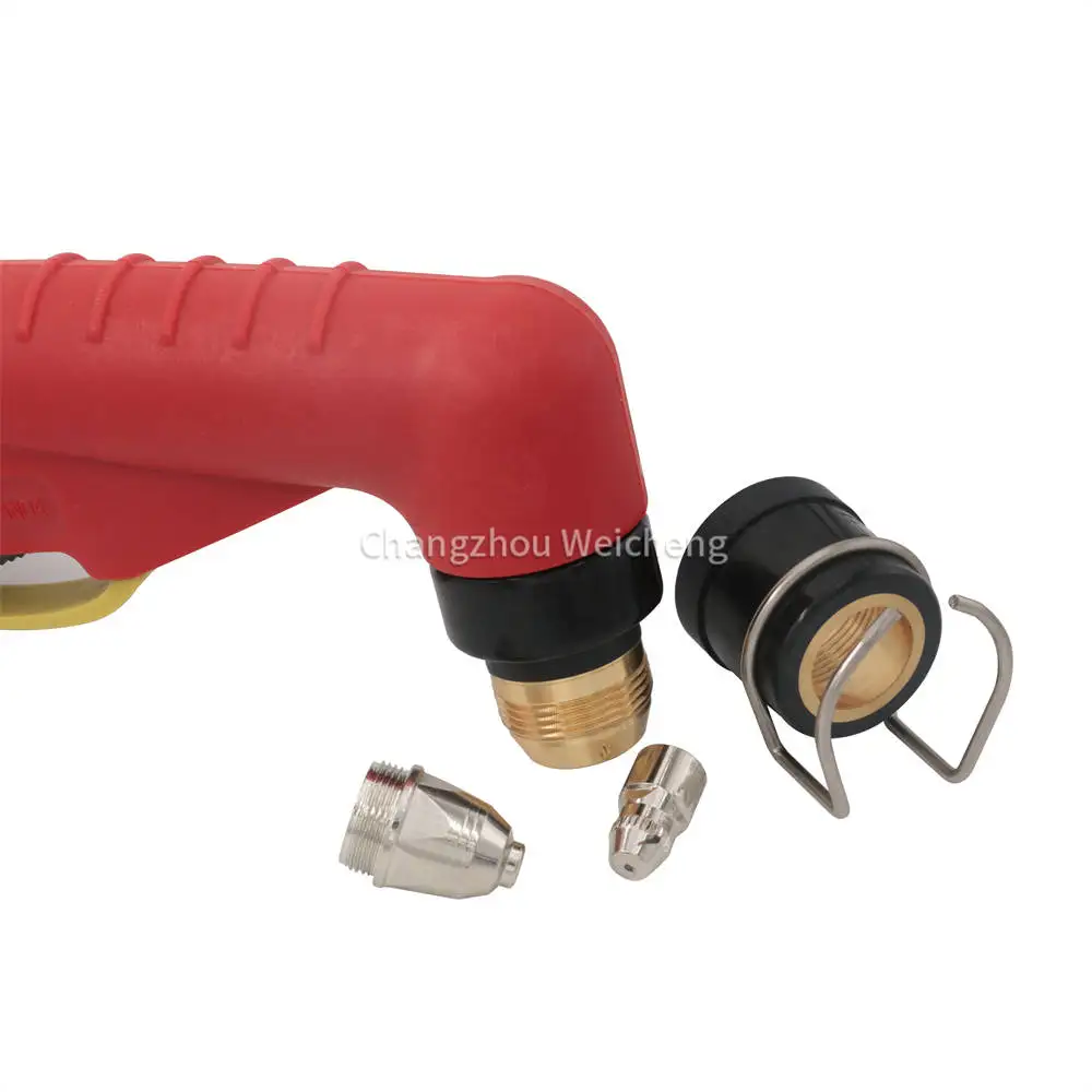 80-100Amp P80 Plasma Cutting Torch Head Brass Body with Pilot Arc Starting
