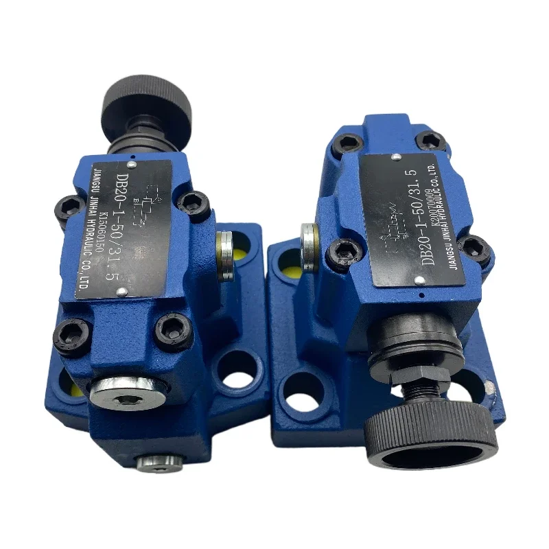 صمام تنفيس هيدروليكي Jinhai DB10-1-50/31 صمام خانق أحادي الاتجاه DB20 مكبس هيدروليكي