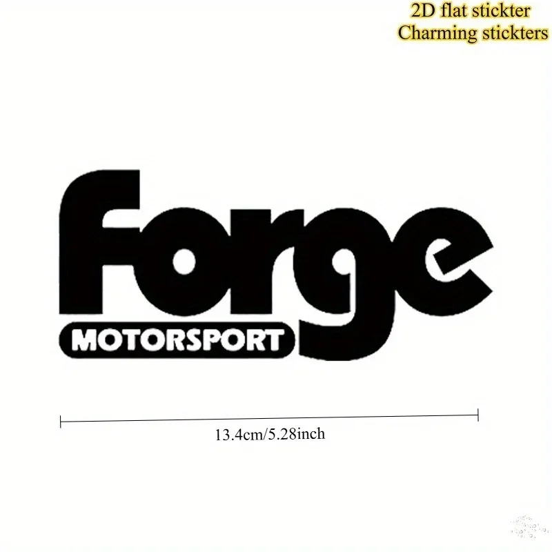 

1 шт., привлекательная наклейка «Forge Motorsport», отлично подходит для велосипедных рамов, шкафчиков, настенного искусства и автоспорта — вдохновленное снаряжение