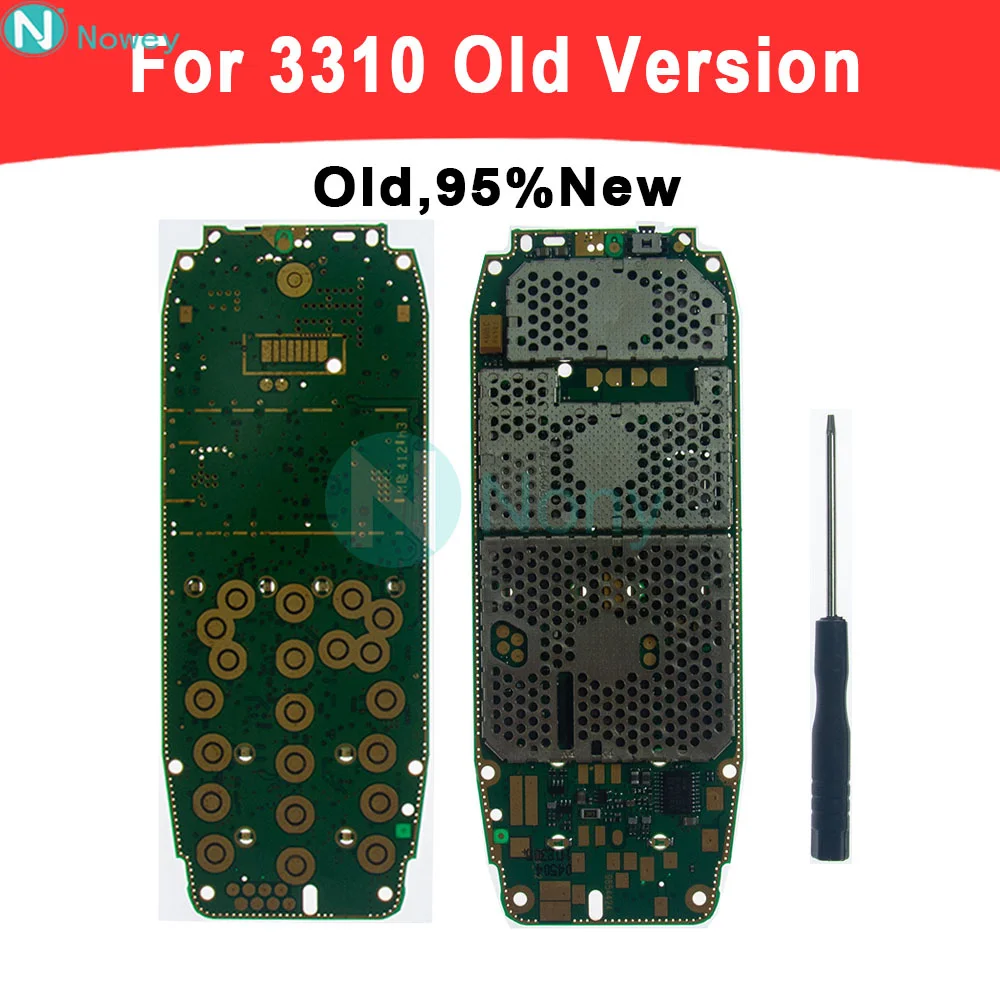 90% New Nowey 3310 board For 3310 Old Version Mobile Phone Motherboard Connector Contact Points Replacement Parts