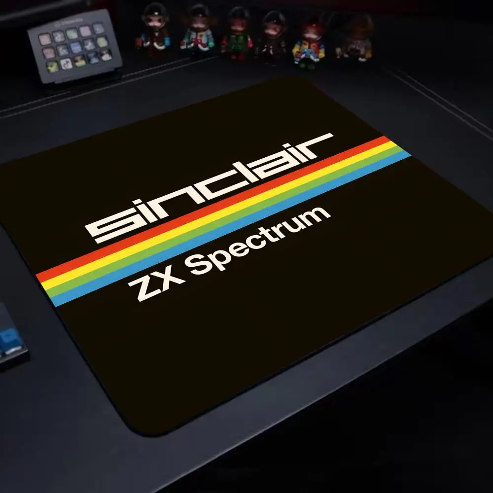 Alfombrilla de ratón clásica Sinclair Zx Spectrum, alfombrilla para ordenador portátil para juegos, alfombrilla para jugador, alfombrilla para teclado, Protector de escritorio, alfombrillas para ratón de dibujos animados de Anime