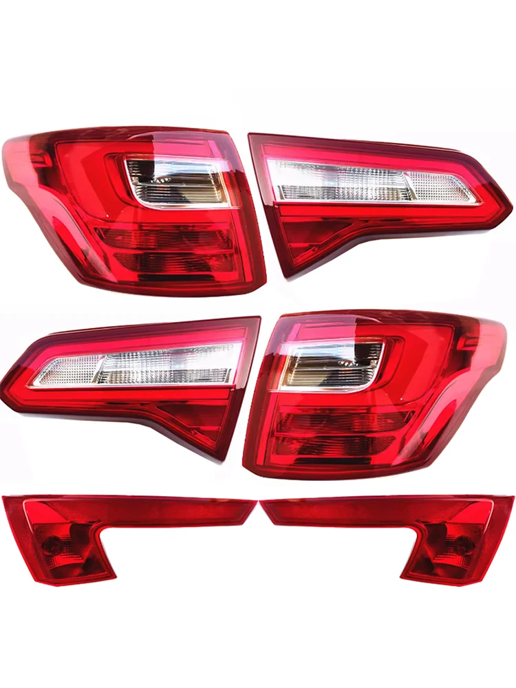 Para Baic Senova X25 EX200 luz trasera de coche lámpara de parachoques trasero lámpara de advertencia trasera luz de señal de giro automática luz de freno accesorios de coche
