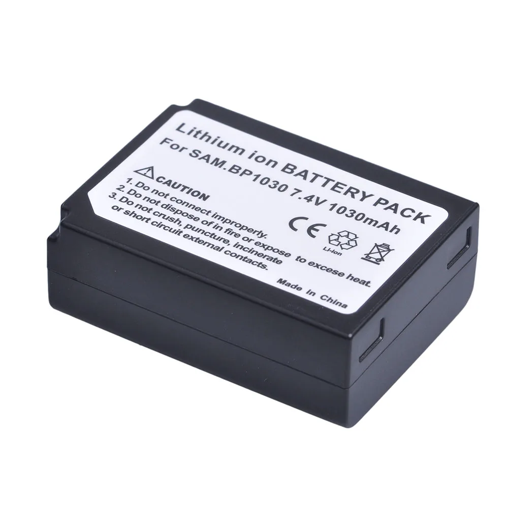 BP-1030 Battery / DC124 Charger Compatible with Samsung NX200 NX210 NX300 NX-300M NX1000 NX1100 NX2000 Camera as BP-1130