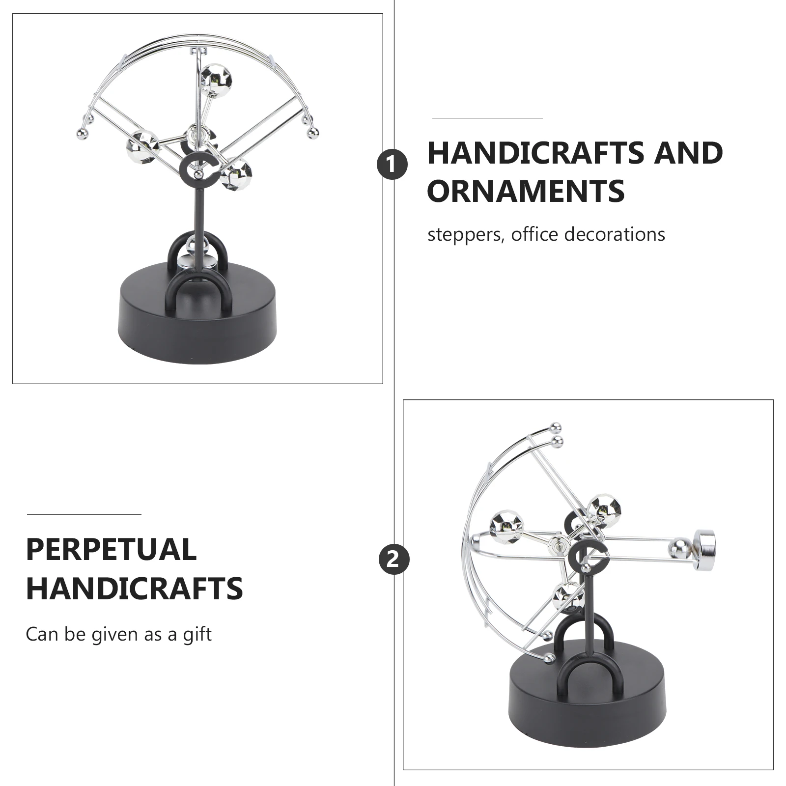 جهاز الحركة الدائمة أداة آلة زخرفة لعبة الهاتف المحمول الحلي سطح المكتب اللعب الفيزياء المغناطيسية