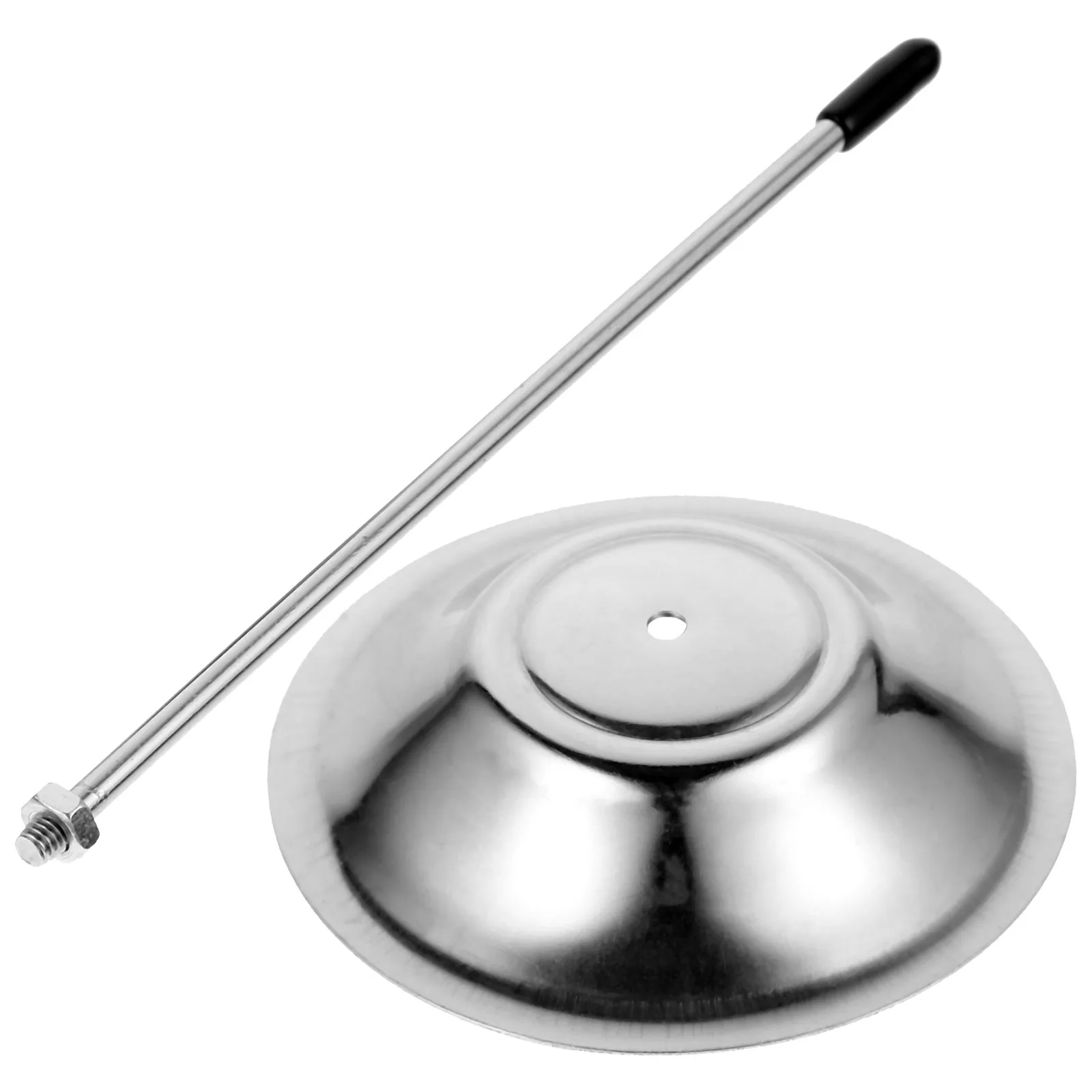 

Stainless Steel Menu Inserter Receipt Holder for Restaurant Office Note Bill Organizer with Firm Stable Base