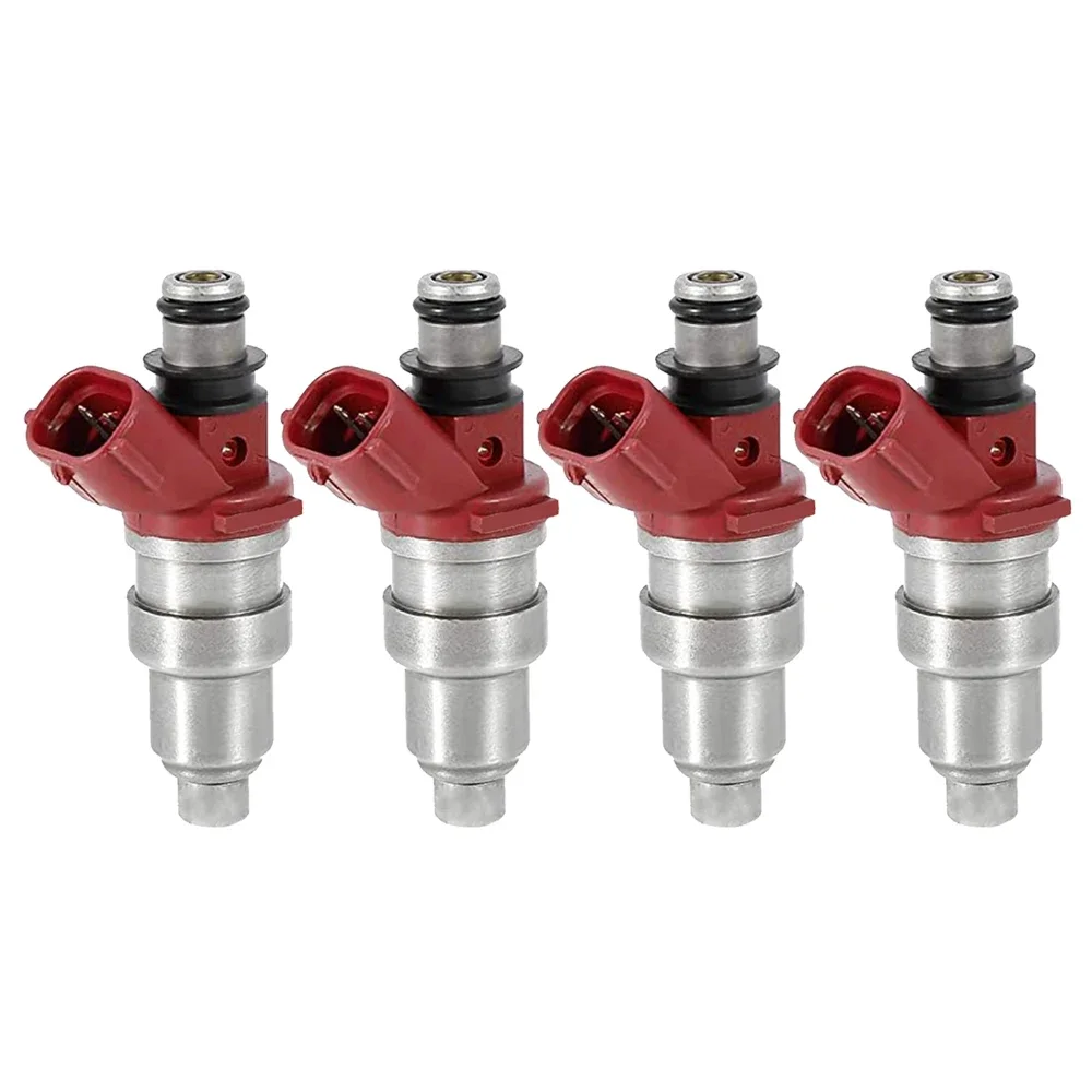 4pcs Fuel Injector Nozzle 23250-74130 23209-74130 2325074130 2320974130 For Toyota CAMRY VISTA 1.8 4SFE SXS11 ST190 Engine