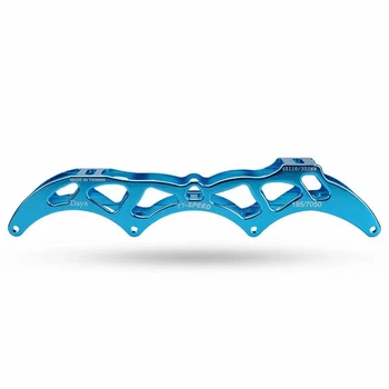 7075 Aluminium Inline Speed Chassis Voor 4X90 4X100 4X110 Outdoor Straat Road Schaatsen Base 4 Wielen Frame Rood Zwart blauw