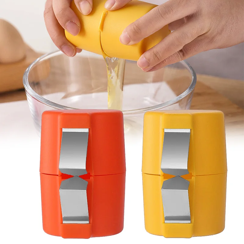 Eierschale Öffner Tragbare Ei Opener Küche Handheld Eierschale Brecher Haushalt Presse Eierschale Separator küchenhelfer