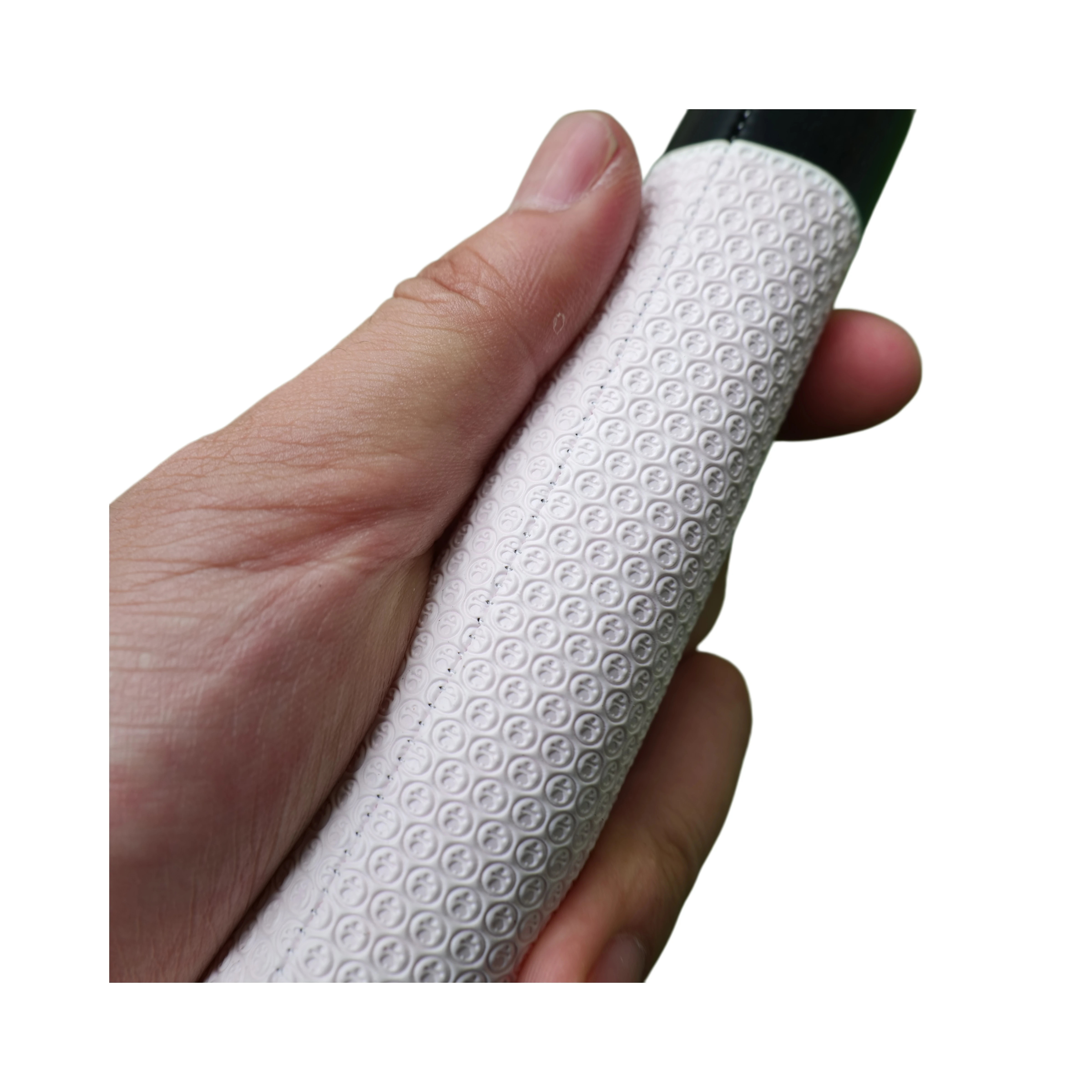 Golf Putter Grip 2° Offset Hole Design Classic Black White Color Honeycomb Anti-Slip Texture PU Material Soft Comfortable Shock view 5