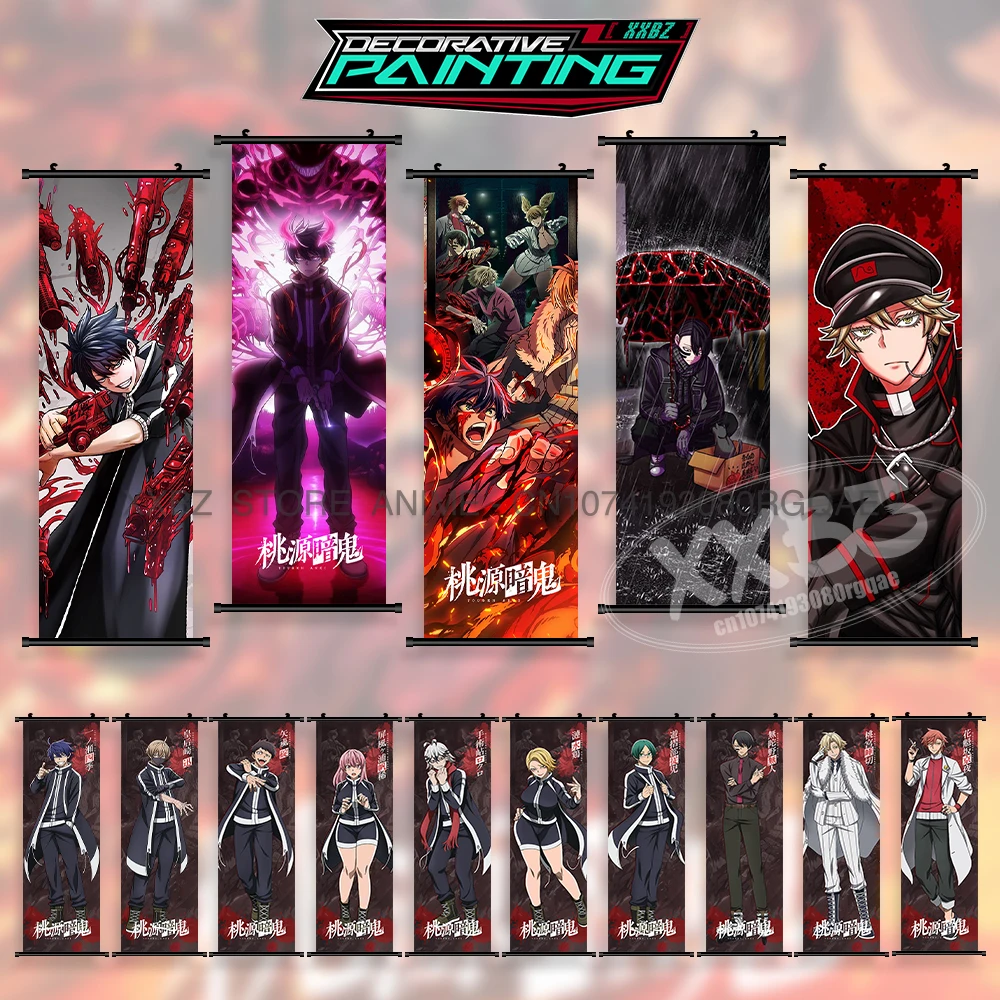 

Anime Tougen Anki:Legend of the Cursed Blood Wall Art Canvas Mural Scrolls Picture Print Poster Hanging Painting Home Decoration