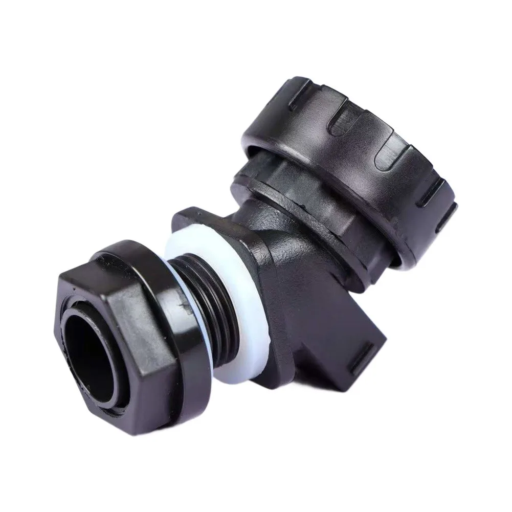Plastic Outdoor Bucket Faucet 1/5PCS Large Diameter Rotary Switch Spout for Easy Installation and Reliable Sealing