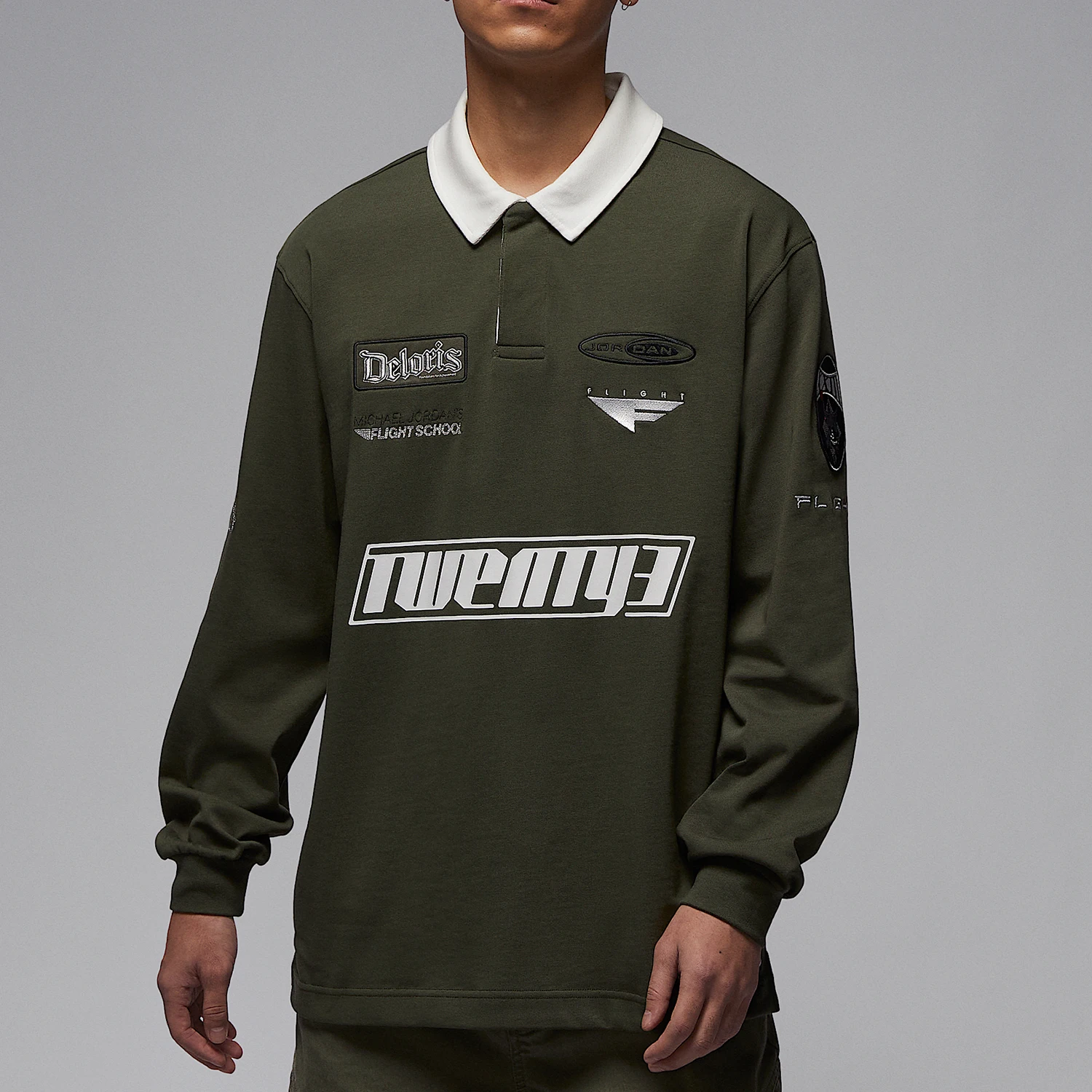 

Nike genuine Jordan Men's Fashion Knit Sports Long-Sleeve T-Shirt HF9324-325