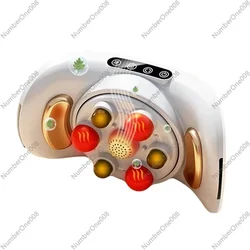 Automatic Stone Massager Intelligent Multi-Functional Red Light Argy Wormwood Hot Compress Belt Kneading Abdominal Massager