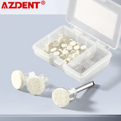 AZDENT 50Pcs/Box Dental Composite Polishing Disk Dentistry Accessories for High Gloss Polishing of Composite