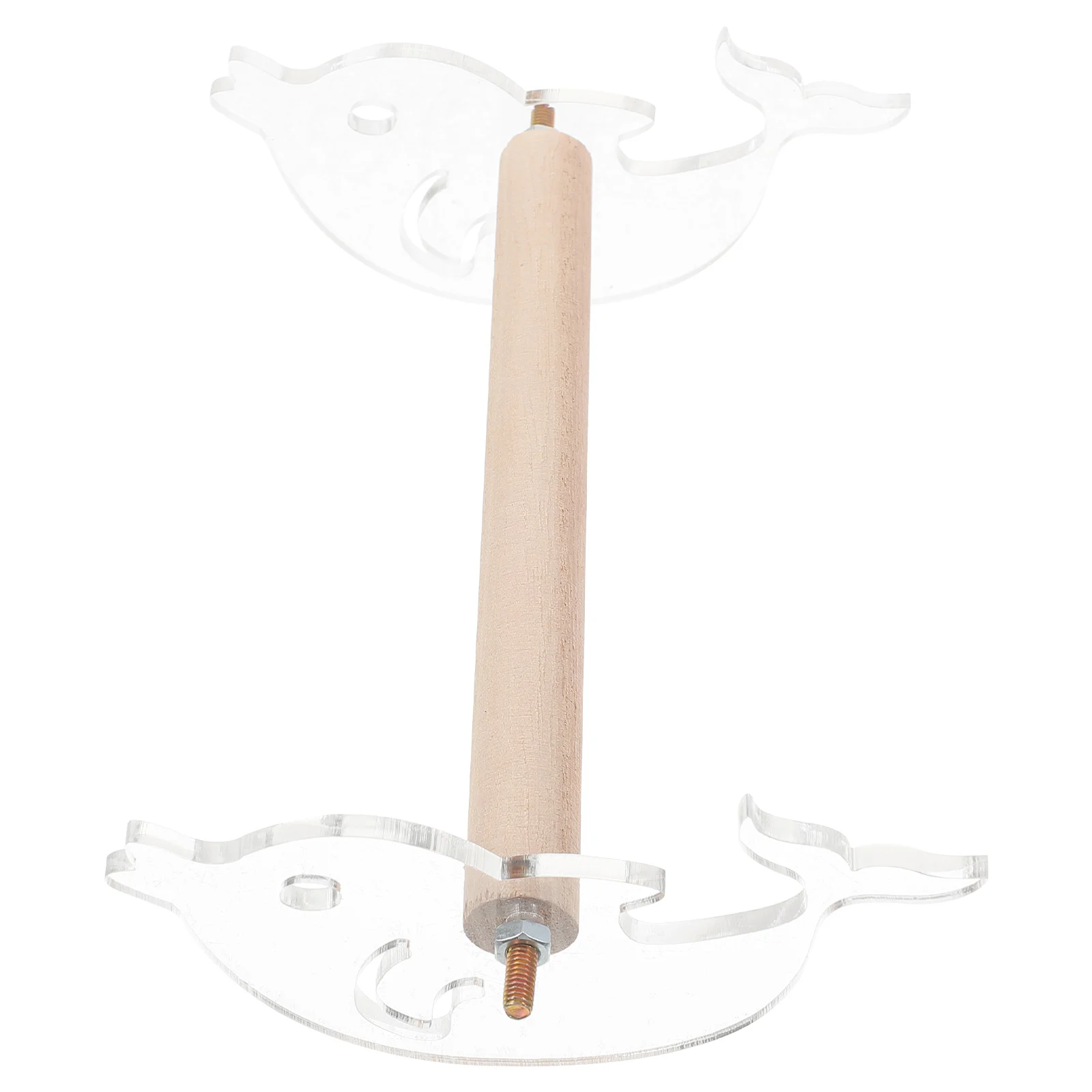 

Portable Tabletop Bird Perch Stand Indoor Parrot Training Rack Stable Material Longtime Use Playing Toy Perfect Gift Pet Birds
