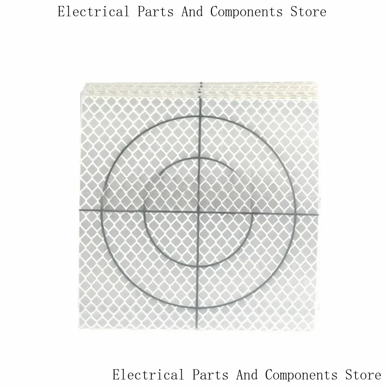 

10Cm White Reflector Total Station Survey Sheet Reflective Tape Sticker * Mm