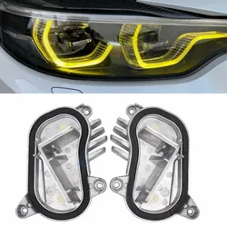 Yellow DRL For 2018 2019 BMW 420i 430i 440i M3 M4 Angel Eyes DRL Adaptive LED Module F80 F82 F83 M3 LCI Daytime Running Lights