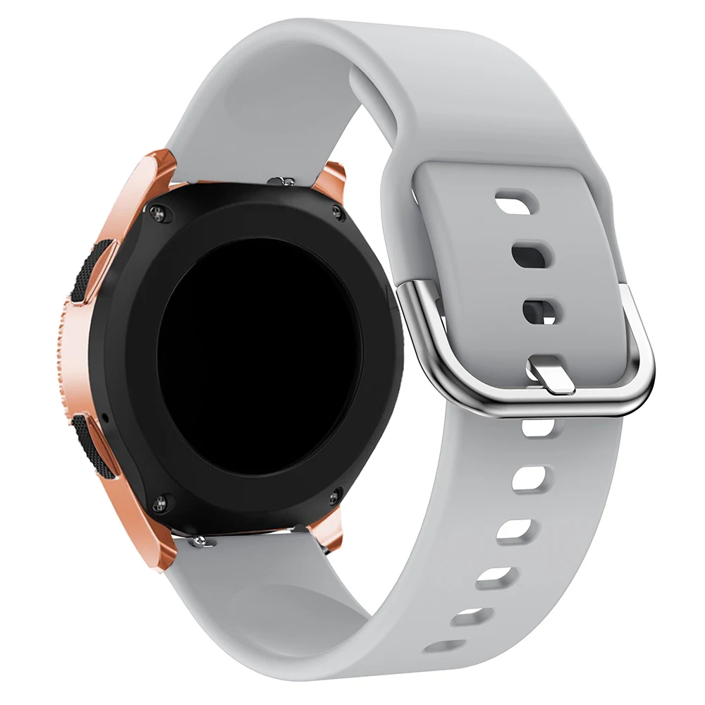 20mm 22mm Silicone Strap For Samsung Galaxy Watch 3 4 5 Smart Watch Band for Galaxy Watch 42mm 46mm Active 2 Gear S3 image 5