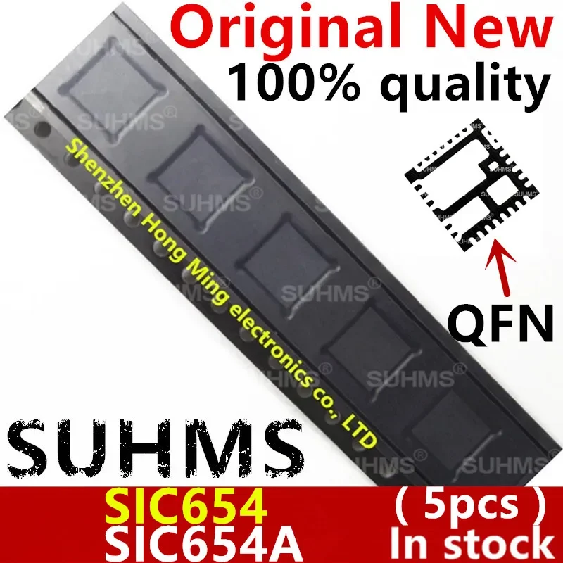 

(5piece)100% New SIC654 SIC654A SIC654CD SIC654ACD SIC654CD-T1-GE3 SIC654ACD-T1-GE3 QFN-31 Chipset