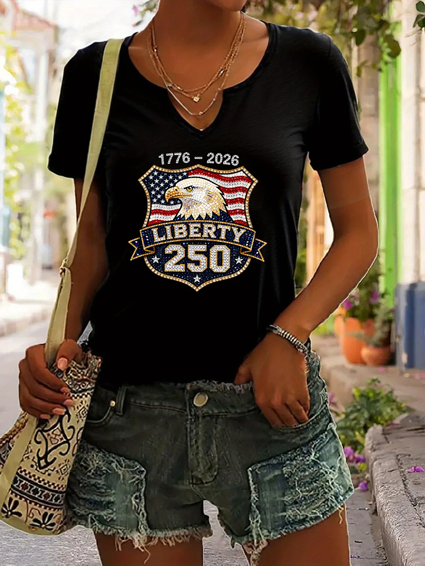 Women's Summer Crew Neck Short - Street Fashion Usa recension och pris