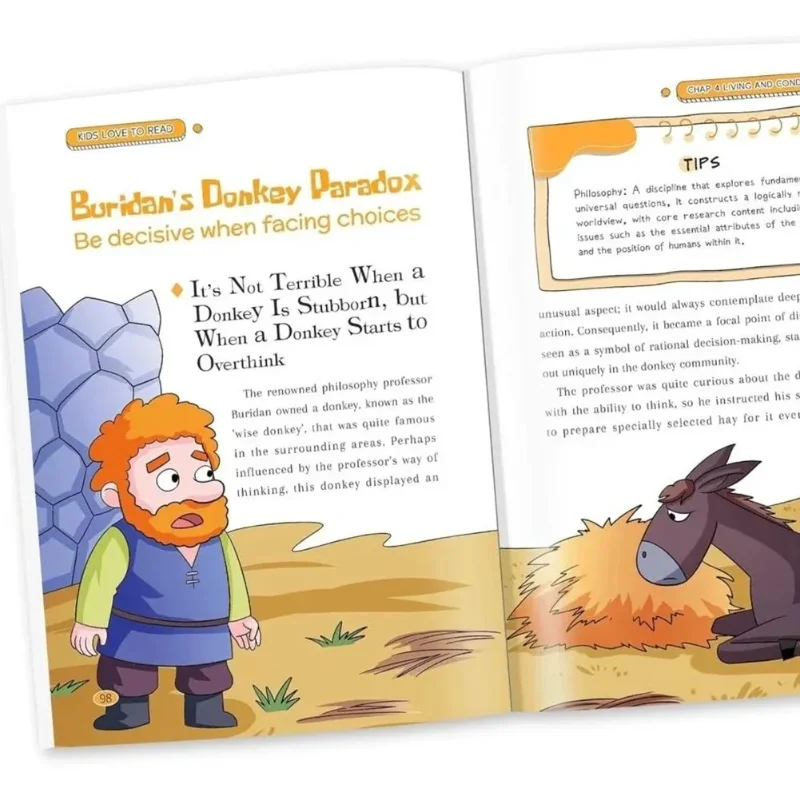 1/2 Books Set Murphy's Law & 100000 Whys Kids Science Humor Educational Storybooks English Early Reading Gifts for Children