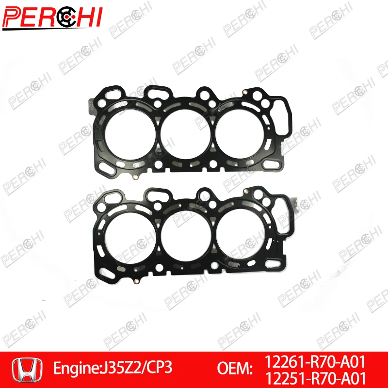 For Honda J35Z2 J35Y5 J35Y6 J35Z6 J35A8,J35Z2 ACCORD CROSSTOUR ODYSSEY PILOT 3.5L Engine Cylinder Head Gasket 12251-R70-A01