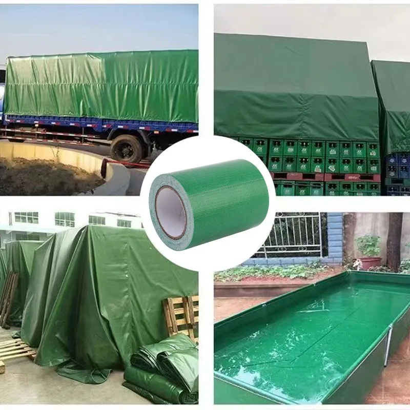 30/10m Nastro di riparazione per telone Forte adesivo autoadesivo Toppe impermeabili Camion esterno Rainclothes Tenda Tenda Tenda Nastri sigillanti