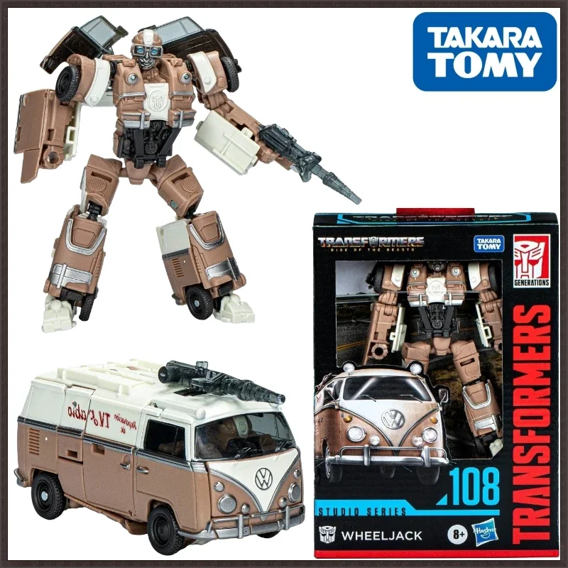 W magazynie Takara Tomy Transformers seria SS zwykła liczba SS-108 podnośnik klasy D (ROTB) robot akcji kolekcjonerskie prezenty urodzinowe