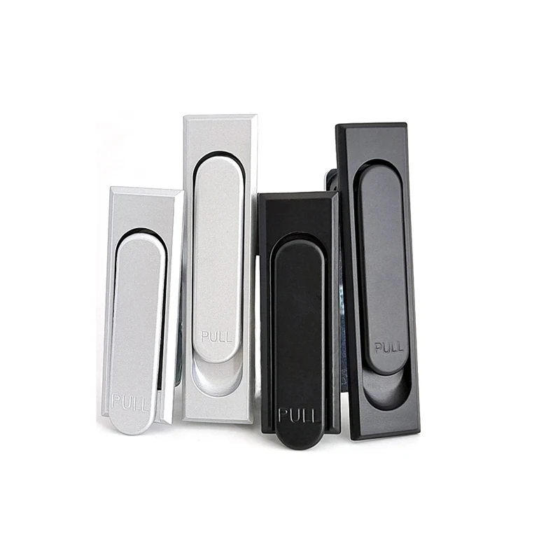 

1PCS MS717-1 Flat Distribution Switch Cabinet Lock Panel Stainless Steel Special Mechanical Mask Box Door Lock Outdoor MS380-2