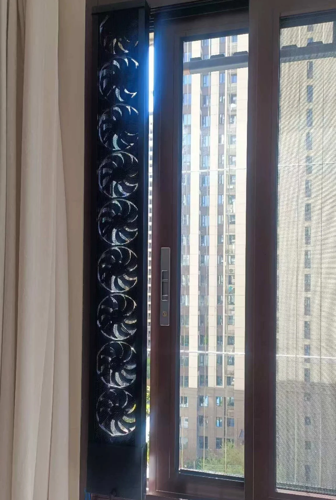 Home Bathroom Fan - مروحة تهوية للنوافذ بدون حفر، قابلة