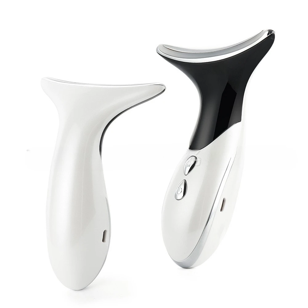 

Fade fine lines and neck beauty instrument, face lifting and firming color light household neck introduction massage instrument