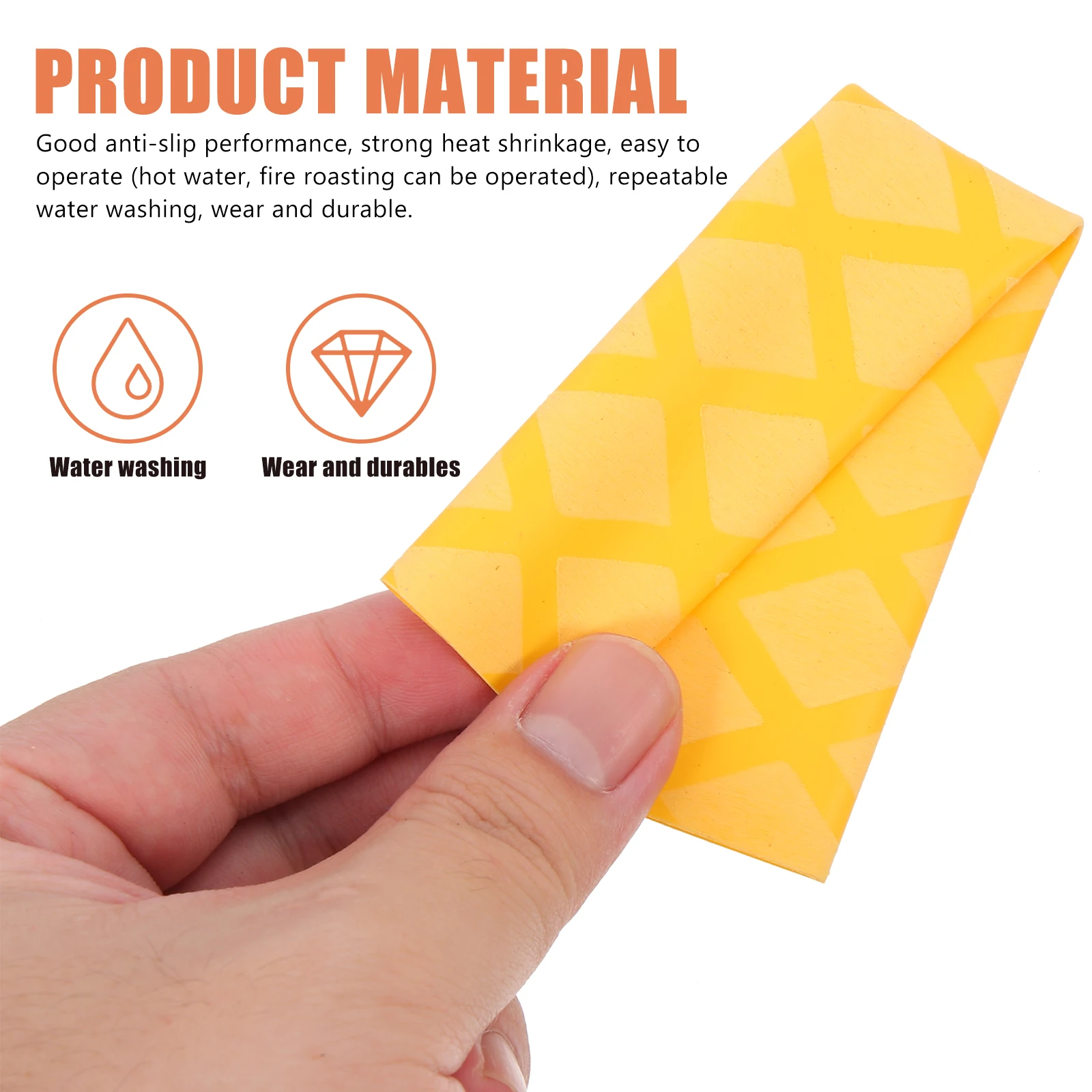 2 pares de fundas protectoras antideslizantes para baquetas de tambor, color negro, cómodas y antideslizantes, suministros de puntas duraderos