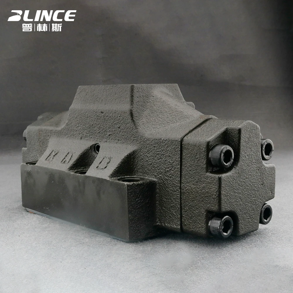 DSHG-06 Spring Centred Metal Processing Hydraulic Solenoid Directional Control Valves pilot Operated Hydraulic Control Valve