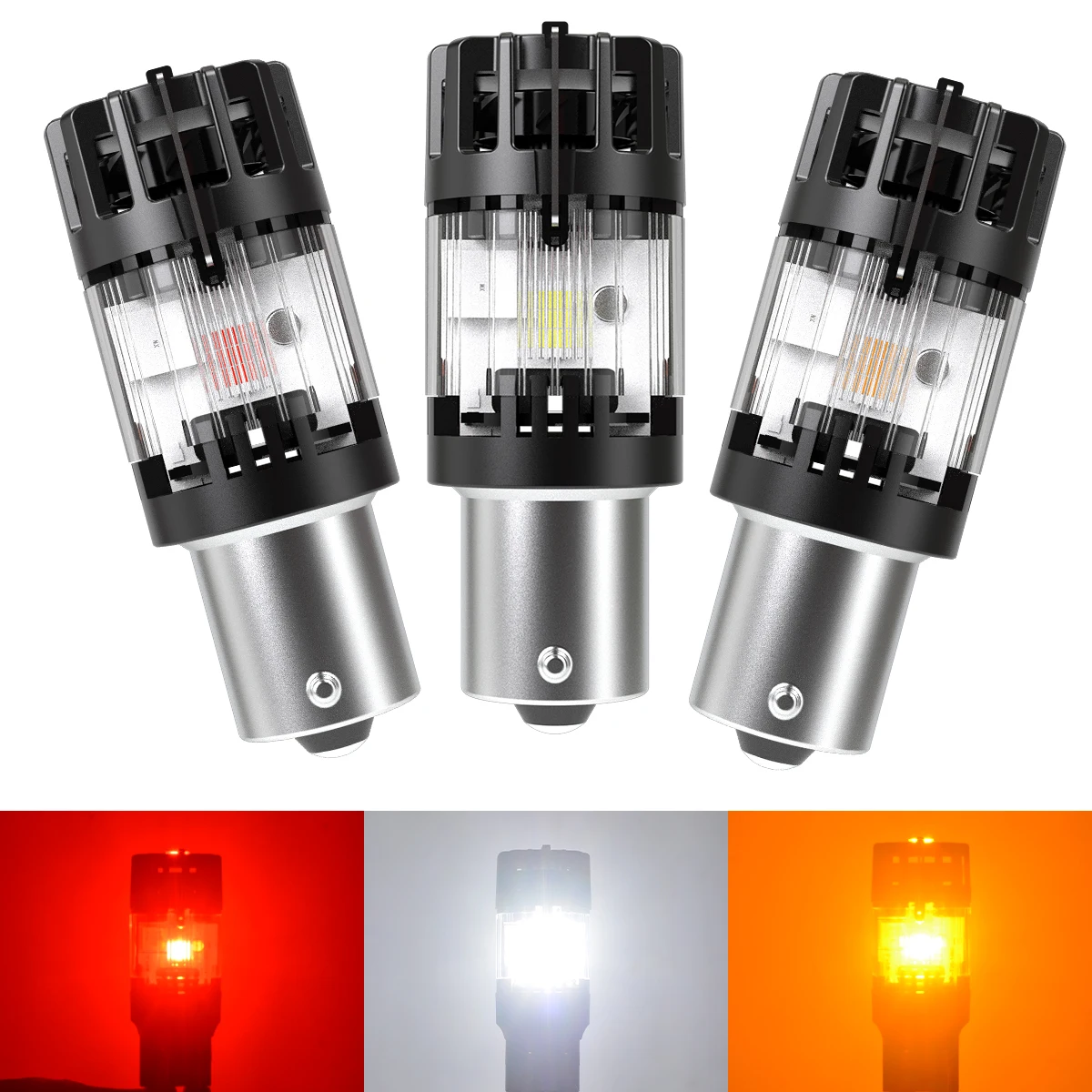 

2pcs bau15s py21w Canbus Led Car Lights Turbo Diode Auto Car Light Day Light Running For Suzuki Grand Vitara Swift Samurai