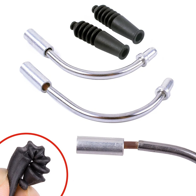 

Алюминиевые направляющие для V-образных тормозов велосипеда, гибкие трубки, резиновые наконечники, шланги, запчасти и аксессуары для велосипедов