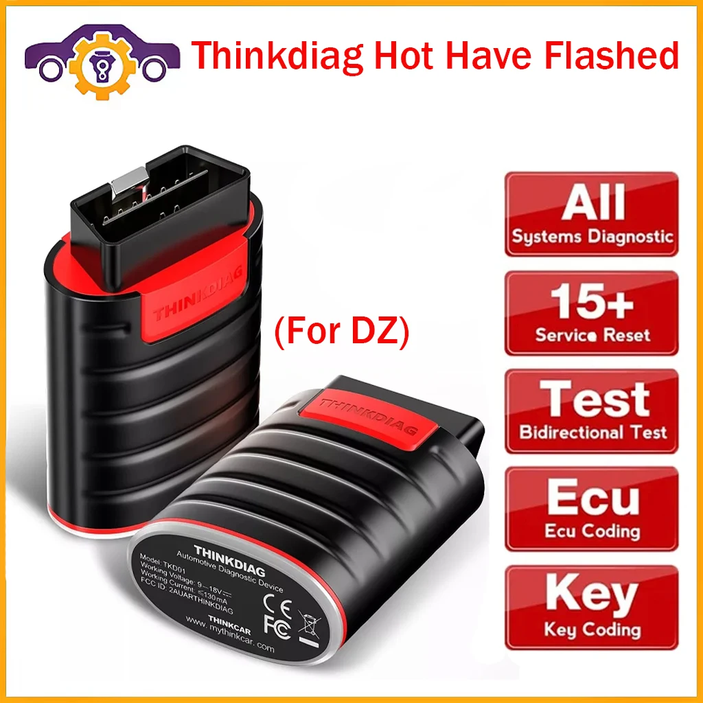 Thinkdiag Old Boot Thinkdiag Diagzone Pro Version Support all 16 Reset Service OBD2 Code Reader Bluetooth scanner tool PK Ediag