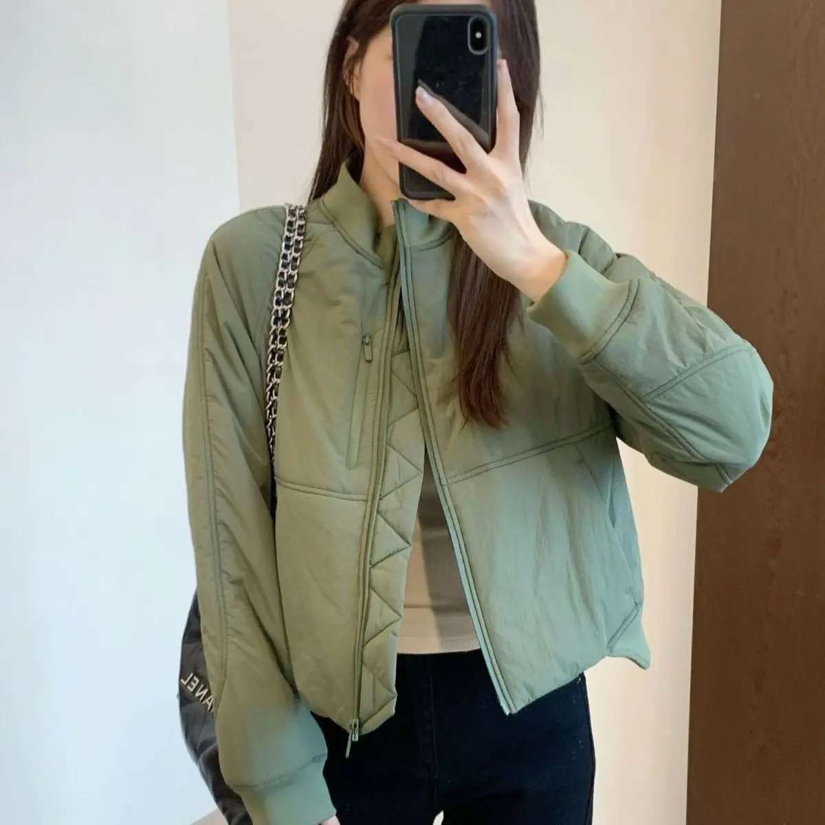 

2025 Short Cotton Jacket Women's Autumn And Winter New Style Loose Cotton Jacket Casual Simple Outerwear Baseball Jacket