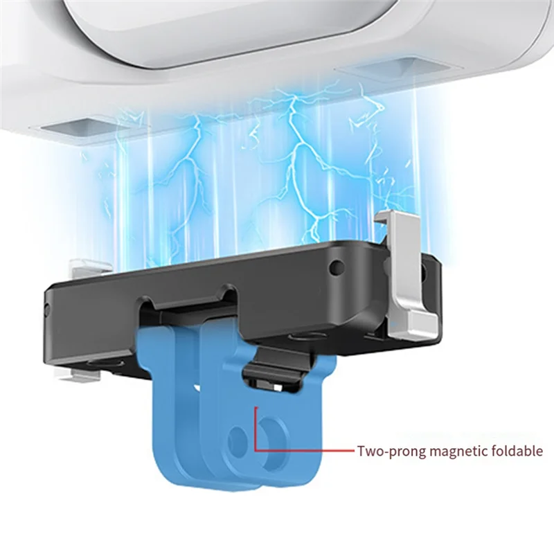 Uitra Magnetic Quick Release Base For Insta360 GO For Sports Cameras Camera Adapter Aluminum Alloy Enhanced Stability