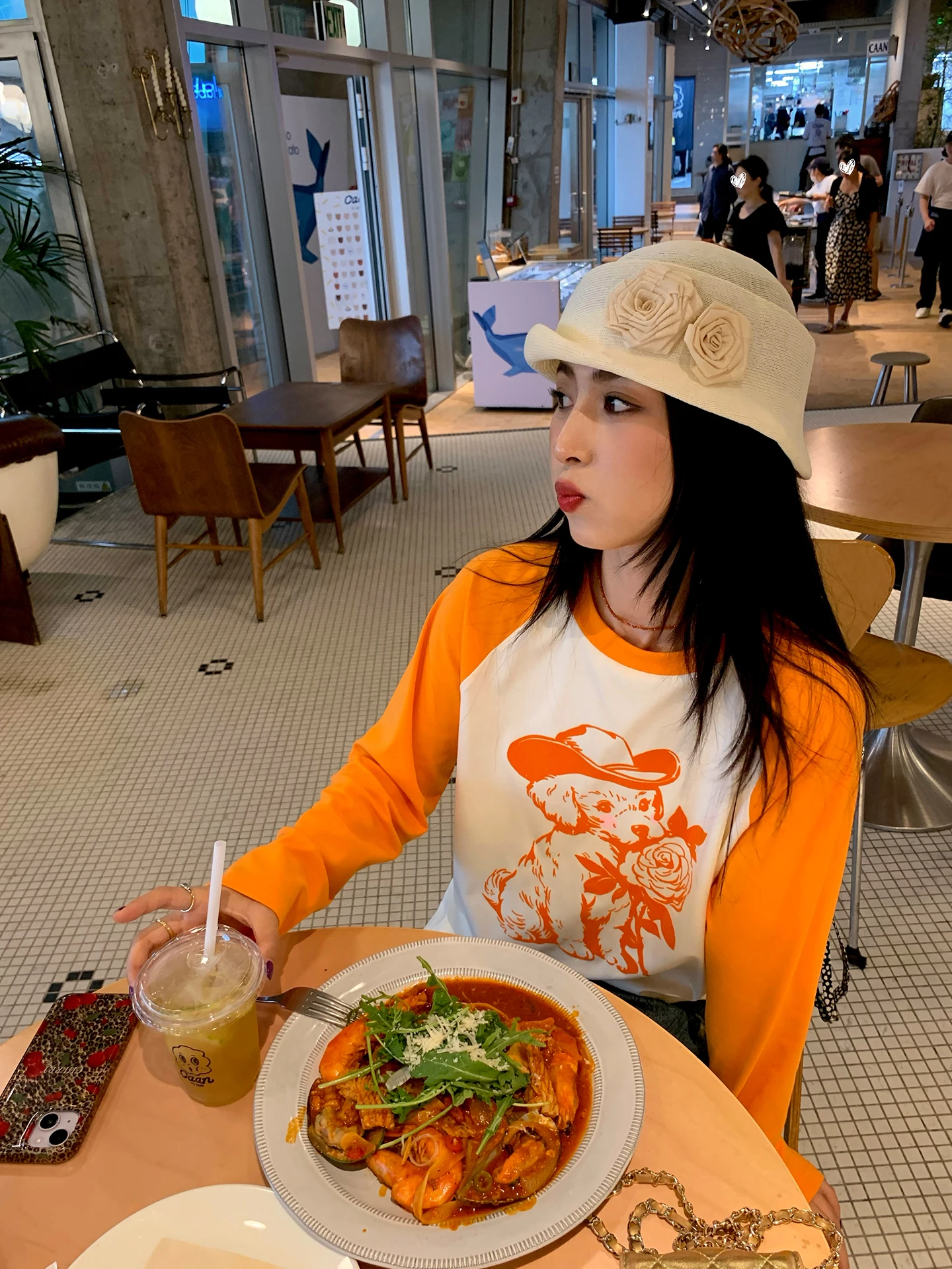 

Early Autumn Loose Fit Printed T-irt Cotton Breathable Casual Sle Bear Pattern Women's Faion Casual Wear T-irt