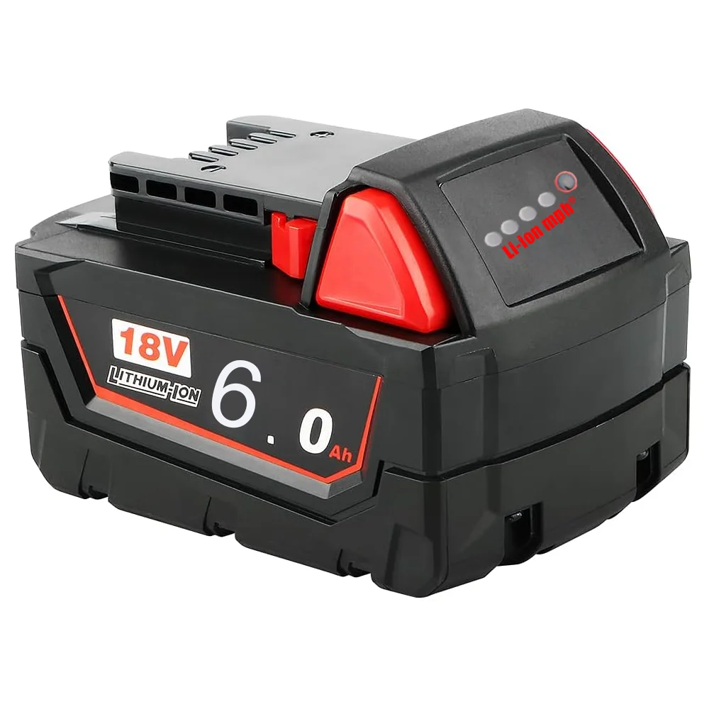 

18V 12.0Ah Replacement Lithium Battery for Milwaukee M18 48-11-1850 48-11-1860 48-11-1840 48-11-1828 48-11-1820