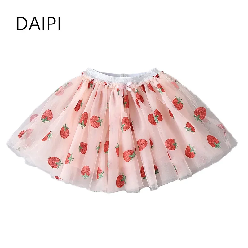 

2-7 Year Pink Skirt Ball Gown Bow Elasti Waist Toddler Girl Clothes Cute Children's Clothing Girls Tulle Tutu