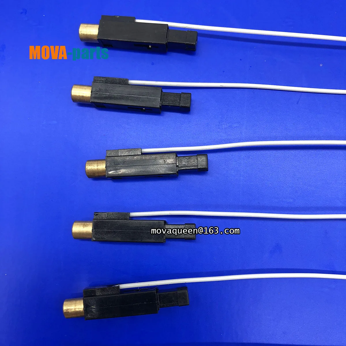 10Pcs Spary Gun Lighter Parts Copper Cap Wire Length 17.5Cm  3.5*0.55*0.62Cm Piezoelement Spark Piezo Igniter