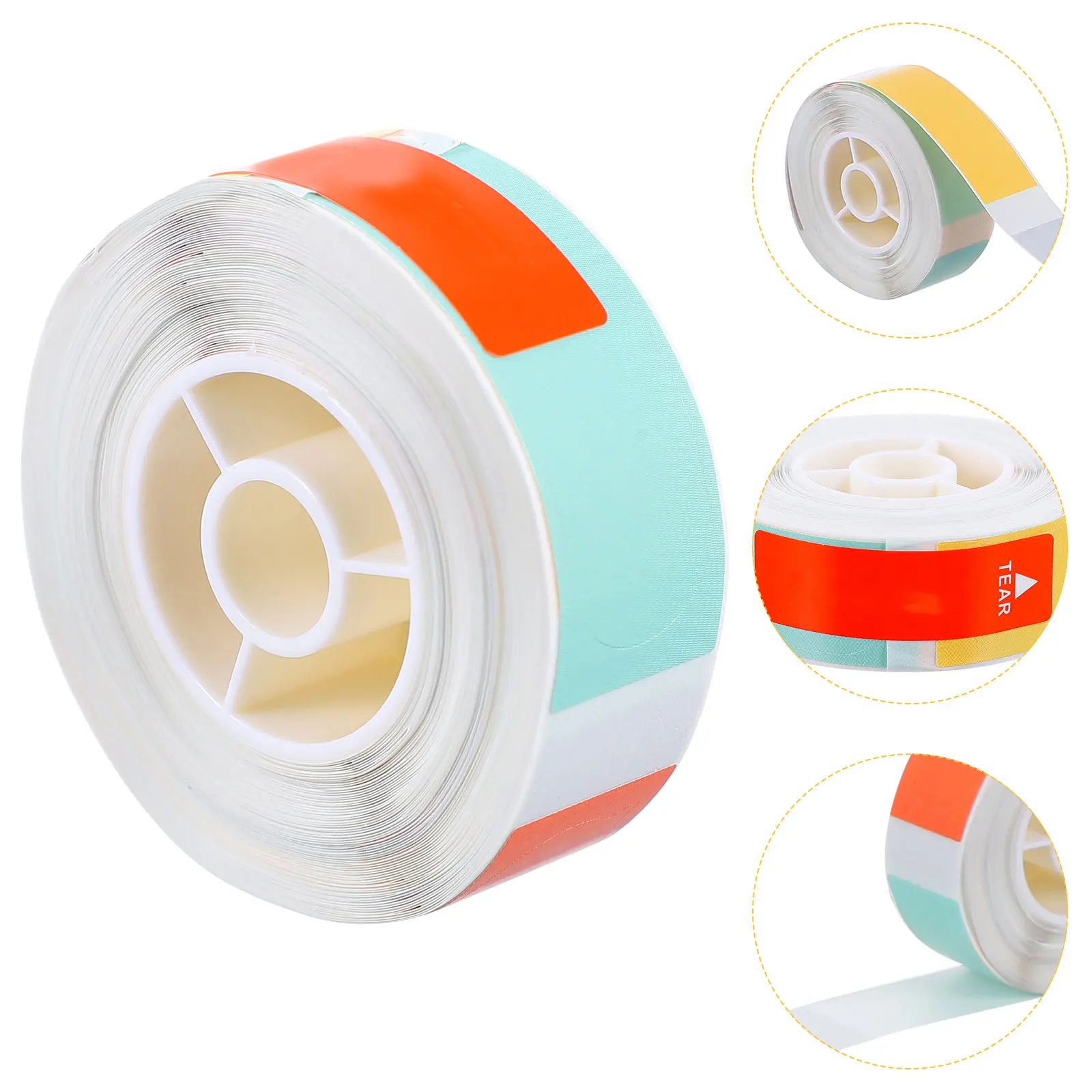 

Direct Thermal Labels Waterproof Oilproof Tags for Label Printer Date Price Folder Bubble Pattern Multipurpose Shipping Labels