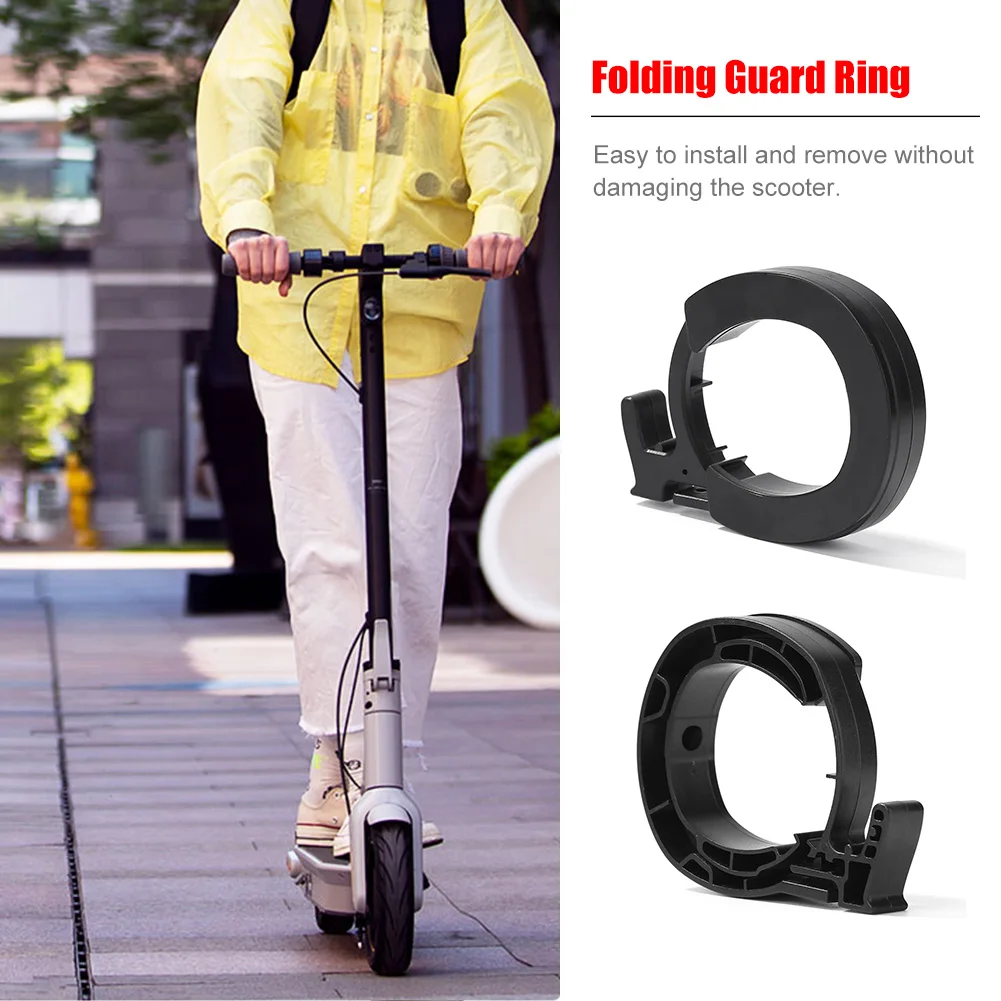 Folding Guard Ring for Ninebot MAX G30 G30L Smart Electric Scooter Front Tube Insurance Circle Bottom Kickscooter Parts