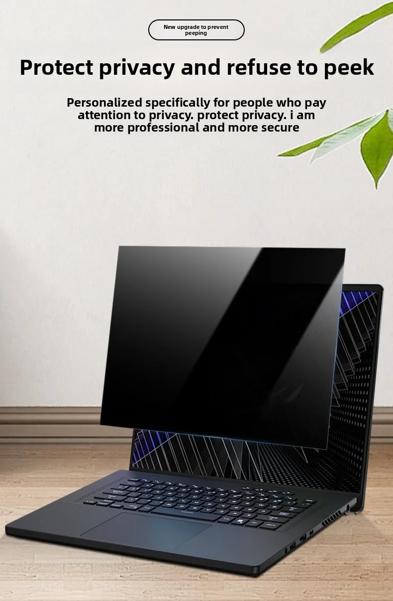 Pellicola privacy antiappannamento per schermo protettivo antiappannamento per computer portatile ASUS ROG Zephyrus G16 (2025) GU605