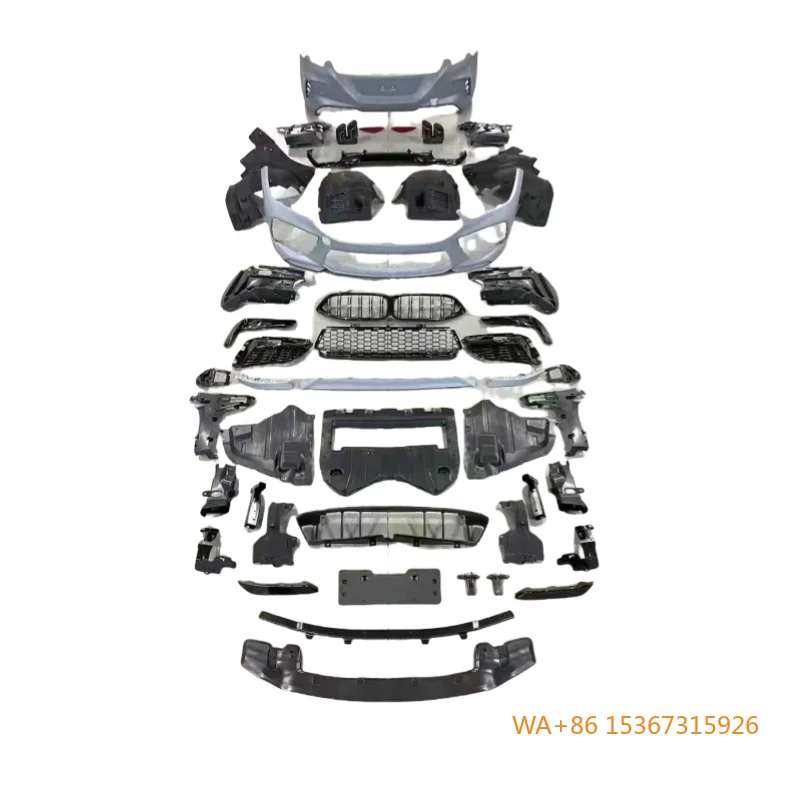 

for G14 G15 Models F92 F93 For 8 Series Front Rear Bumper Grille Enclosure Upgrade New Condition Fog Light Cut-Outs ABS