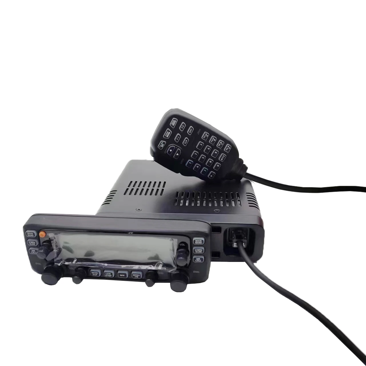 IC-2730E 50 Вт 400-470 МГц VHF/UHF Высокомощный двухдиапазонный трансивер с двойным дисплеем, 50 км, обновленная автомобильная мобильная рация