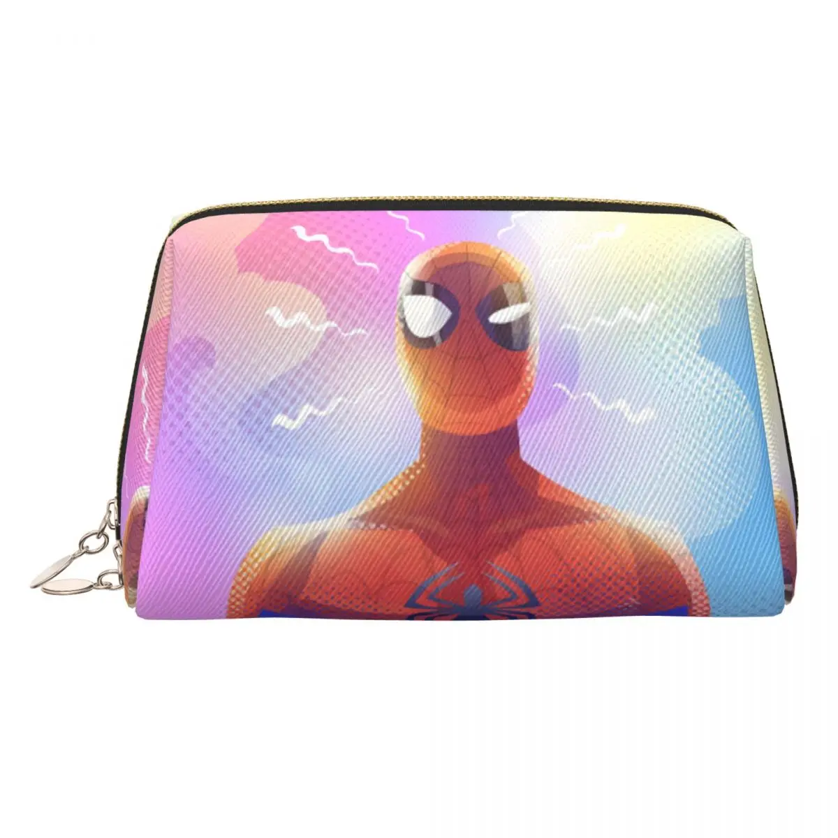 

Custom Spider Man Manga Travel Cosmetic Bag Women Classical Toiletry Makeup Organizer Lady Beauty Storage Dopp Kit