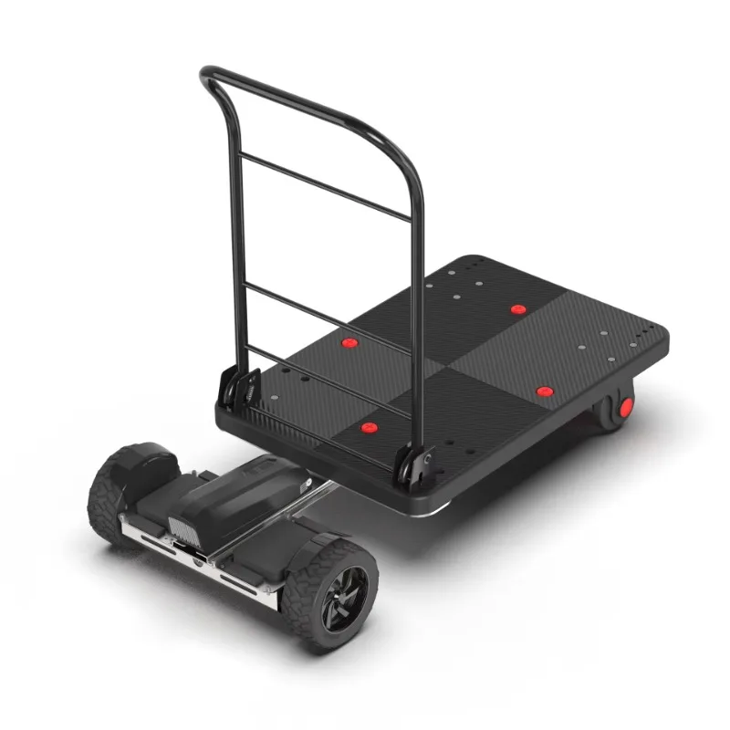 Electric Trolley Cargo Cart New Condition Wheelbarrow Flatbed Cart